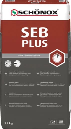schönox sez plus schnellestrich zement
