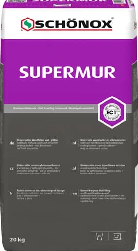 schönox supermur wandfüller u. glätter