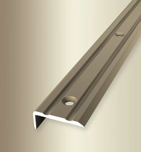 M-Plus Winkelprofil 236 SBS 10 x Alu Sand elox. F9 gerillt