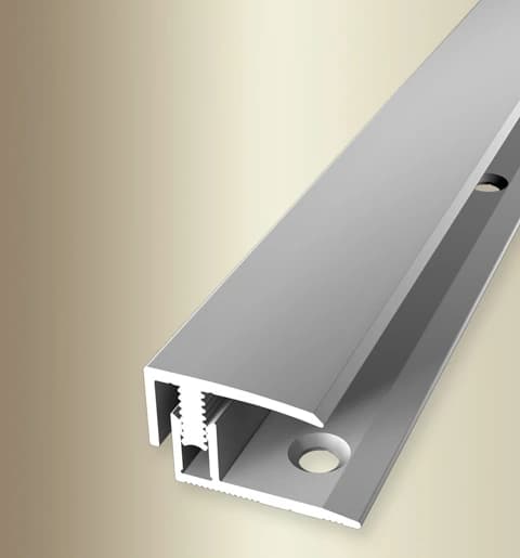 M-Plus Abschlussprofil 557 7 Alu Silber elox. F4 Mono Clip