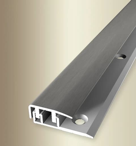 M-Plus Abschlussprofil 577 4 Alu Edelstahl elox. F Design Clip