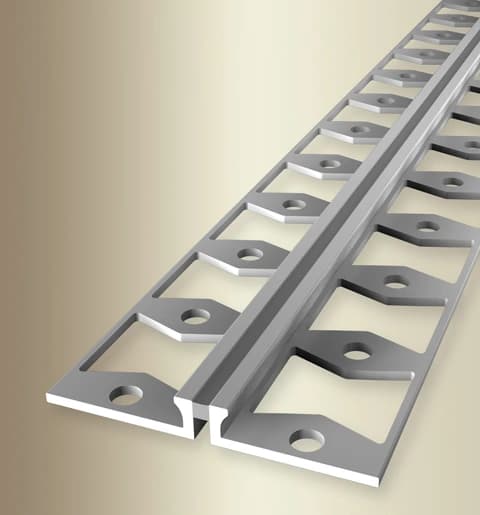 mplus dehnfugenprofil 301 s sbs alu silber elox. f4 / silikon grau