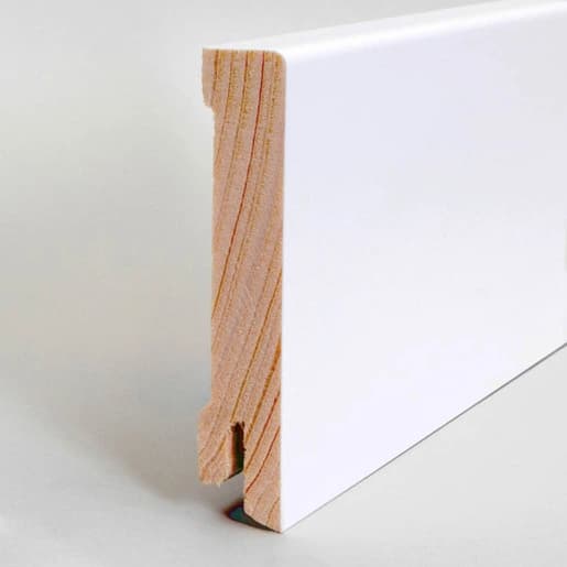 mplus holzleiste objekt 2030 mp049 16×80 fichte starkfol ca ral 9016