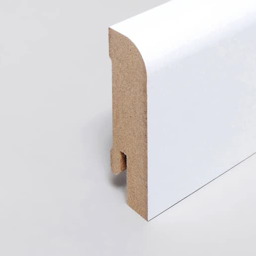 mplus holzleiste 2030 mp5485 18×58 mdf uni fol ral9016 rund