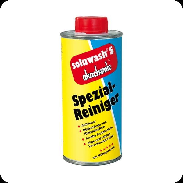 Pufas aka soluwash S Spezial Reiniger Etiketten Entferner