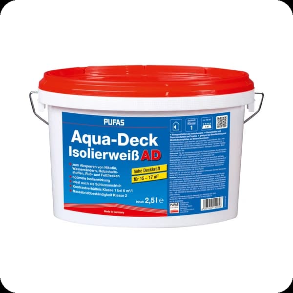 Pufas Aqua Deck Isolierweiß AD