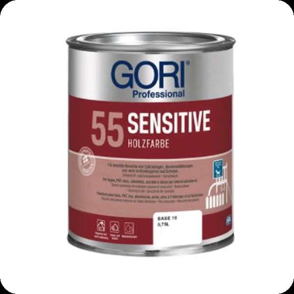 GORI 55 Sensitive Holzfarbe (vorher Rapid Wetterschutzf.)
