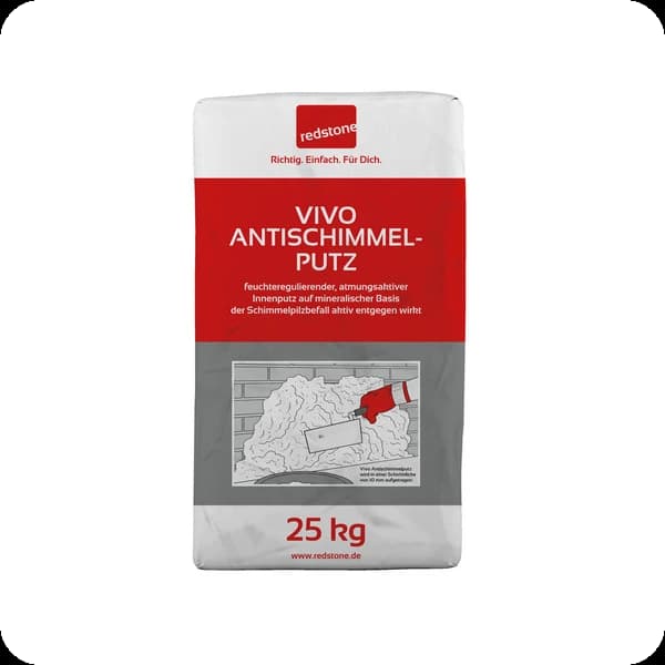redstone vivo antischimmelputz sack