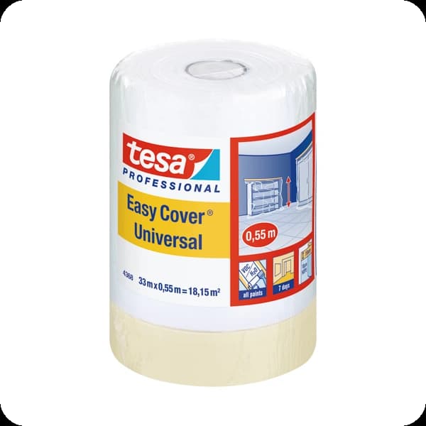 Tesa 4368 Easy Cover Folie 33m: hellbeige matt