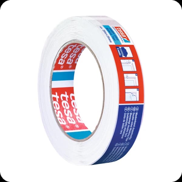 tesa 4836 maskenband 25m: rot doppelseitig