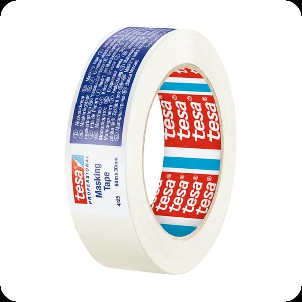 Tesa 4325 Tesakrepp Allzweckkrepp 50m: hellbeige