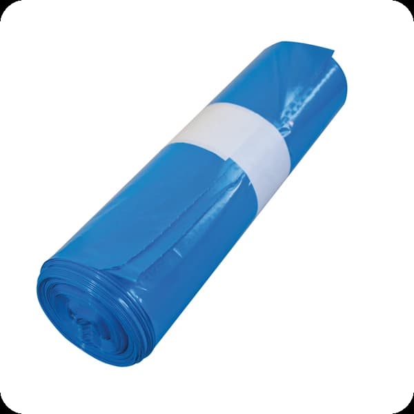 WD Müllsack LDPE Jumbo 80my, 1000x1250mm blau, (1ROL = 10STK)