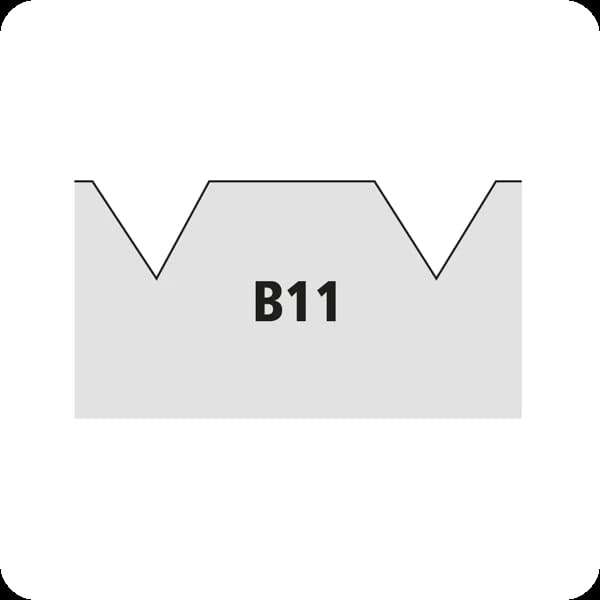 WD Zahnleiste Zahnform B11