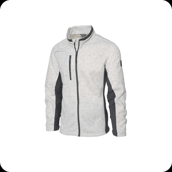 Excess Sweatjacke Activ Pro Gr.L white-melange #219-2-41-1-WHM-L