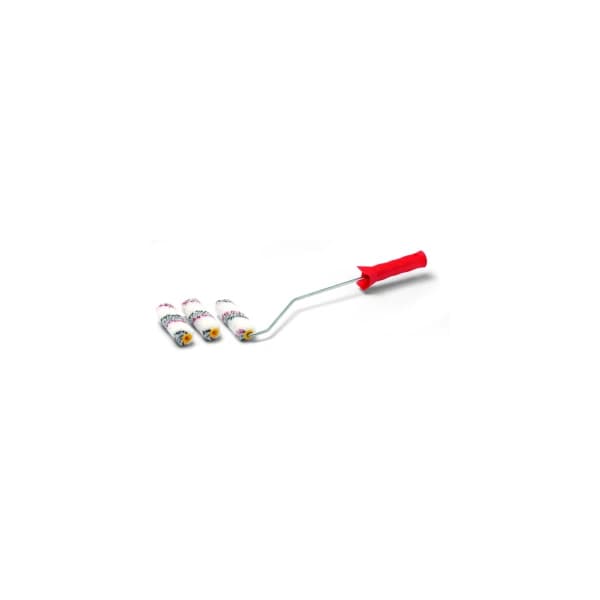 Silverline HK-R 10cm BONUS Heizkörperroller, 12mm Flor, mit 2 Ersatzwalzen