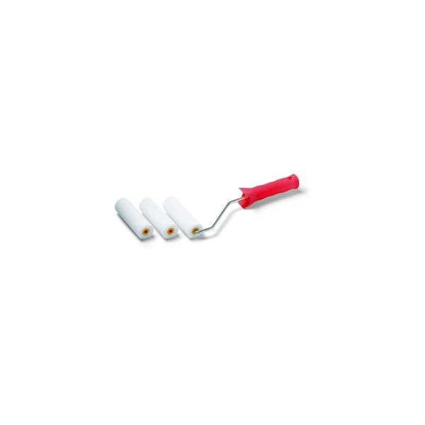 Soft Pro HK-R 11cm BONUS Lackroller, beidseitig gerade, inkl. 2 Ersatzwalzen